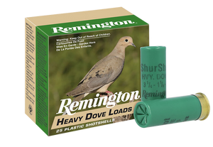 Remington Ammunition 28757 Heavy Dove Loads 12Gauge 2.75" 1 1/8oz 8Shot 25 Per Box/10 Case Remington Ammunition 28757 Heavy Dove Loads 12Gauge 2.75" 1 1/8oz 8Shot 25 Per Box/10 Case