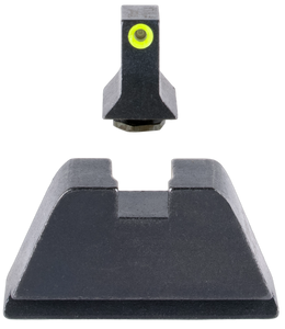 Trijicon GL201C601139 Suppressor/Optic Height Sights Green/Tritium Yellow Outline Front Sight-Black/Blank Rear Sight Glock 17/17L/19/22 Standard Frame Trijicon GL201C601139 Suppressor/Optic Height Sights Green/Tritium Yellow Outline Front Sight-Black/Blank Rear Sight Glock 17/17L/19/22 Standard Frame