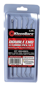 KleenBore KB-PICKSET Stainless Steel Double Ended Gun Pick Set KleenBore KB-PICKSET Stainless Steel Double Ended Gun Pick Set