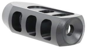 TacFire Tanker Muzzle Brake Black Oxide Steel with 5/8"-24 tpi Threads 2.76" OAL 1.37" Diameter for 308 Win TacFire Tanker Muzzle Brake Black Oxide Steel with 5/8"-24 tpi Threads 2.76" OAL 1.37" Diameter for 308 Win