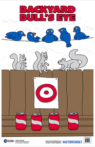 Action Target GSBKYARD100 Entertainment Animals/Cans/Target Paper Hanging 23" x 35" Multi-Color 100 Per Box Action Target GSBKYARD100 Entertainment Animals/Cans/Target Paper Hanging 23" x 35" Multi-Color 100 Per Box