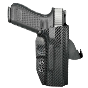 Rounded Gear GLK172231CFRHOWBPDL Paddle Holster OWB Black Carbon Fiber Kydex Fits Glock 17 Right Hand Rounded Gear GLK172231CFRHOWBPDL Paddle Holster OWB Black Carbon Fiber Kydex Fits Glock 17 Right Hand