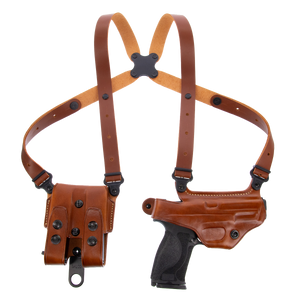 Galco MC212 Miami Classic Shoulder System Size Fits Chest Up To 56" Tan Leather Fits 1911 Fits 3-3.50" Barrel Right Hand Galco MC212 Miami Classic Shoulder System Size Fits Chest Up To 56" Tan Leather Fits 1911 Fits 3-3.50" Barrel Right Hand