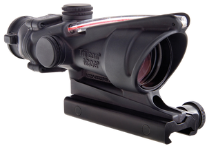 Trijicon 100220 ACOG Black Hardcoat Anodized 4x32mm Illuminated Red Horseshoe w/ Red Dot 6.8 SPC Reticle Trijicon 100220 ACOG Black Hardcoat Anodized 4x32mm Illuminated Red Horseshoe w/ Red Dot 6.8 SPC Reticle
