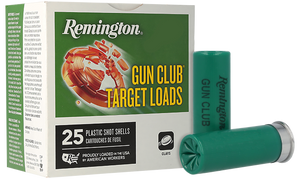 Remington Ammunition 20244 Gun Club 12Gauge 2.75" 1 1/8oz 7.5Shot 25 Per Box/10 Case Remington Ammunition 20244 Gun Club 12Gauge 2.75" 1 1/8oz 7.5Shot 25 Per Box/10 Case