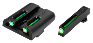 TruGlo TG131XT TFO Green/Tritium/Fiber Optic Front Sight-Green/Tritium/Fiber Optic Rear Sight Springfield Armory XD TruGlo TG131XT TFO Green/Tritium/Fiber Optic Front Sight-Green/Tritium/Fiber Optic Rear Sight Springfield Armory XD