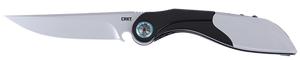 CRKT 5702 Nucleus 3.19" Folding Plain Bead Blasted 12C27 Sandvik Blade, Black/Red G10/SS Handle CRKT 5702 Nucleus 3.19" Folding Plain Bead Blasted 12C27 Sandvik Blade, Black/Red G10/SS Handle