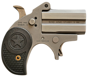Bond Arms BASTB Stubby 380 ACP 2rd Shot 2.20" Matte Stainless Steel Frame Black Textured Polymer Grips Bond Arms BASTB Stubby 380 ACP 2rd Shot 2.20" Matte Stainless Steel Frame Black Textured Polymer Grips