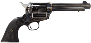 Colt Mfg P1840 Single Action Army Peacemaker 45 Colt (LC) 6 Shot 4.75" Blued Barrel & Cylinder, Color Case Hardened Frame, Black Polymer Grip Colt Mfg P1840 Single Action Army Peacemaker 45 Colt (LC) 6 Shot 4.75" Blued Barrel & Cylinder, Color Case Hardened Frame, Black Polymer Grip