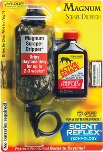 Wildlife Research 385 Magnum Scrape-Dripper w/Active Scrape Deer Attractant 4 oz Wildlife Research 385 Magnum Scrape-Dripper w/Active Scrape Deer Attractant 4 oz