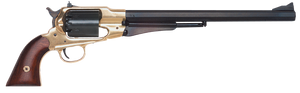 Traditions FR185812 1858 Bison Break Open 44 Cal #11 Percussion 12" 6 Shot Brass Frame Blued Barrel & Cylinder Walnut Grip Traditions FR185812 1858 Bison Break Open 44 Cal #11 Percussion 12" 6 Shot Brass Frame Blued Barrel & Cylinder Walnut Grip