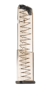 ETS Group GLK43X19 Pistol Mags 19rd Extended 9mm Luger Compatible w/ Glock 43X/48 Clear Polymer ETS Group GLK43X19 Pistol Mags 19rd Extended 9mm Luger Compatible w/ Glock 43X/48 Clear Polymer