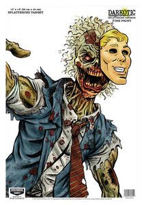 Birchwood Casey 35645 Darkotic Fine Print Zombie Lawyer Paper Hanging Universal 12" x 18" Multi-Color Impact Enhancement Splatter 8 Per Pkg Birchwood Casey 35645 Darkotic Fine Print Zombie Lawyer Paper Hanging Universal 12" x 18" Multi-Color Impact Enhancement Splatter 8 Per Pkg