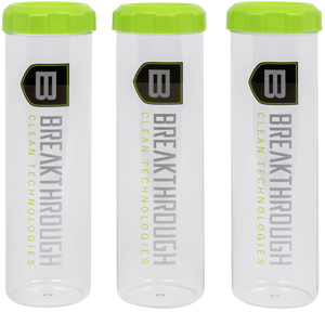 Breakthrough Clean BTSCT3PK Suppressor Tubes Clear/Green 3 Pack Breakthrough Clean BTSCT3PK Suppressor Tubes Clear/Green 3 Pack