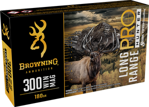 Browning Ammo B192503002 Long Range Pro 300Win Mag 180gr 20 Per Box/10 Case Browning Ammo B192503002 Long Range Pro 300Win Mag 180gr 20 Per Box/10 Case