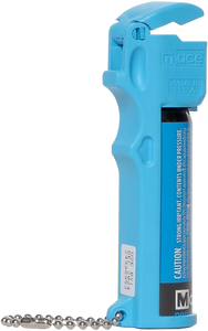 Mace 80727 Personal Pepper Spray OC Pepper/UV Dye 20 Burst 12ft Neon Blue Includes Keychain Mace 80727 Personal Pepper Spray OC Pepper/UV Dye 20 Burst 12ft Neon Blue Includes Keychain