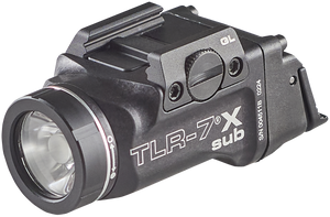 Streamlight 69400 TLR-7 X Sub Black Anodized 500 Lumens White LED Glock 43X MOS/48 MOS/43X/48 Streamlight 69400 TLR-7 X Sub Black Anodized 500 Lumens White LED Glock 43X MOS/48 MOS/43X/48