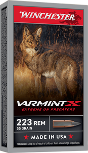 Winchester Ammo X223PXP Varmint X 223Rem 55gr Extreme Point 20 Per Box/10 Case Winchester Ammo X223PXP Varmint X 223Rem 55gr Extreme Point 20 Per Box/10 Case