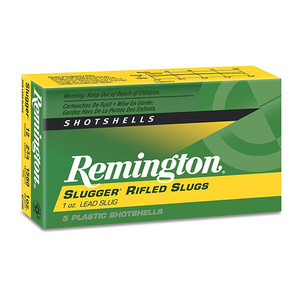 REMINGTON SLUGGER RIFLED SLUG 410GA 2 1/2" 1OZ HPRS 5 ROUND BOX REMINGTON SLUGGER RIFLED SLUG 410GA 2 1/2" 1OZ HPRS 5 ROUND BOX