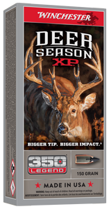 Winchester Ammo X350DS Deer Season XP 350Legend 150gr Extreme Point 20 Per Box/10 Case Winchester Ammo X350DS Deer Season XP 350Legend 150gr Extreme Point 20 Per Box/10 Case