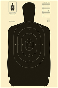 Action Target Inc Qualification, Action B27sblack Stnd Silhte Target 100bx Action Target Inc Qualification, Action B27sblack Stnd Silhte Target 100bx