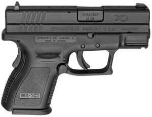 Springfield Armory XD9802HC XD Compact Frame 40 S&W 12+1, 3" Black Melonite Steel Barrel & Serrated Steel Slide, Black Polymer Frame w/Picatinny Rail Springfield Armory XD9802HC XD Compact Frame 40 S&W 12+1, 3" Black Melonite Steel Barrel & Serrated Steel Slide, Black Polymer Frame w/Picatinny Rail