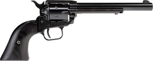 Heritage Mfg RR22B6-BBK Rough Rider 22 LR 6 Shot 6.50" Black Oxide Alloy Steel Barrel, Black Alloy Steel Frame, Black Oxide Cylinder, Black Laminate Wood Grip, Exposed Hammer Heritage Mfg RR22B6-BBK Rough Rider 22 LR 6 Shot 6.50" Black Oxide Alloy Steel Barrel, Black Alloy Steel Frame, Black Oxide Cylinder, Black Laminate Wood Grip, Exposed Hammer