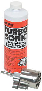 Lyman 7631707 Turbo Sonic Gun Parts Cleaning Solution Against Grease, Dust, Oil 16 oz Bottle Lyman 7631707 Turbo Sonic Gun Parts Cleaning Solution Against Grease, Dust, Oil 16 oz Bottle