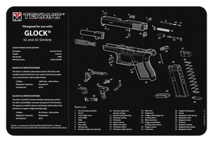 Beck Tek, Llc (tekmat) Glock 42/43, Tekmat Tekr20glock4243 Ultra 20 Glk 42/43 Beck Tek, Llc (tekmat) Glock 42/43, Tekmat Tekr20glock4243 Ultra 20 Glk 42/43