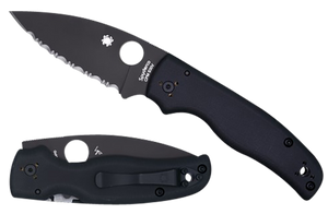 Spyderco Shaman, Spy C229gsbk Shaman Black Blade Spyderco Shaman, Spy C229gsbk Shaman Black Blade