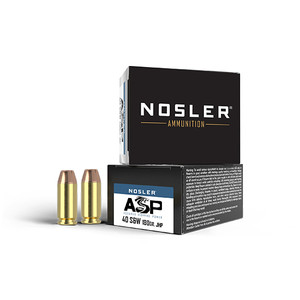 NOS AMMO 40SW 180GR JHP ASP 20/20 NOS AMMO 40SW 180GR JHP ASP 20/20
