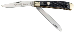 Boker Trapper, Bok 110824 Trad Ser 2.0 Trapper Jigged Blk Boker Trapper, Bok 110824 Trad Ser 2.0 Trapper Jigged Blk