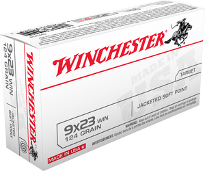 Winchester Ammo Usa, Win Q4304 9x23win 124 Jsp 50/10 Winchester Ammo Usa, Win Q4304 9x23win 124 Jsp 50/10