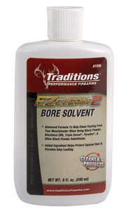 Traditions A1936 EZ Clean 2 Bore Solvent Against Fouling Rust 8 oz Squeeze Bottle Traditions A1936 EZ Clean 2 Bore Solvent Against Fouling Rust 8 oz Squeeze Bottle