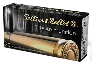 Sellier & Bellot SB22HA Rifle 22Hornet 45gr Full Metal Jacket 20 Per Box/90 Case Sellier & Bellot SB22HA Rifle 22Hornet 45gr Full Metal Jacket 20 Per Box/90 Case