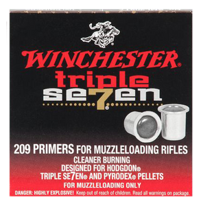 Winchester Muzzleloading SML209T7 209 Triple Seven Muzzleloading Primers 100 Per Box Winchester Muzzleloading SML209T7 209 Triple Seven Muzzleloading Primers 100 Per Box
