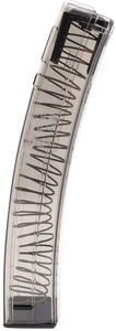 ETS Group HKMP530 Rifle Mags Clear Detachable 30rd 9mm Luger for H&K MP5/SP5K/MP5K/94/SP89 ETS Group HKMP530 Rifle Mags Clear Detachable 30rd 9mm Luger for H&K MP5/SP5K/MP5K/94/SP89