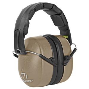 Walker's GWPEXFM3FDE Extra Range Passive Muff 30 dB Folding Flat Dark Earth/Black Polymer Walker's GWPEXFM3FDE Extra Range Passive Muff 30 dB Folding Flat Dark Earth/Black Polymer