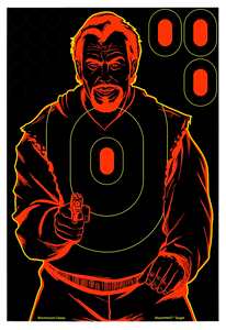 Birchwood Casey 34643 Shoot-N-C Reactive Target Self-Adhesive Paper Black/Red 12"x18" Bad Guy Silhouette 100 Pack Birchwood Casey 34643 Shoot-N-C Reactive Target Self-Adhesive Paper Black/Red 12"x18" Bad Guy Silhouette 100 Pack