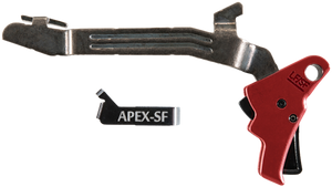 Apex Tactical 102157 Action Enhancement Black/Red Drop-In Trigger Compatible w/ Glock 43/43X/48 Right Hand Apex Tactical 102157 Action Enhancement Black/Red Drop-In Trigger Compatible w/ Glock 43/43X/48 Right Hand