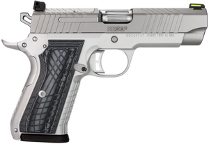 Kimber Mfg.,inc 3100012 KDS9C 9mm 15+1 4.09" KimPro Silver Front and Rear Serrations Stainless Steel Slide Gray and Black G10 Crosshatch Grip Kimber Mfg.,inc 3100012 KDS9C 9mm 15+1 4.09" KimPro Silver Front and Rear Serrations Stainless Steel Slide Gray and Black G10 Crosshatch Grip