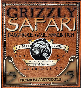 Grizzly Ammo GC5/416NE2 500-416NitroExpress 400gr Solid Brass 5 Per Box/10 Case Grizzly Ammo GC5/416NE2 500-416NitroExpress 400gr Solid Brass 5 Per Box/10 Case