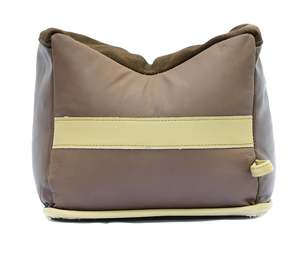 BenchMaster BMALBBLF Bench Bag Rifle Large Prefilled Leather Front Bag 12.50 lbs BenchMaster BMALBBLF Bench Bag Rifle Large Prefilled Leather Front Bag 12.50 lbs
