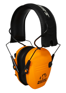 Walker's GWPRSEMBLZ Razor Slim Electronic Muff 23 dB Over the Head Blaze Orange/Black Polymer Walker's GWPRSEMBLZ Razor Slim Electronic Muff 23 dB Over the Head Blaze Orange/Black Polymer