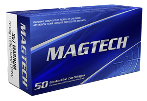 Magtech 357B Range/Training 357Mag 158gr Semi Jacketed Hollow Point 50 Per Box/20 Case Magtech 357B Range/Training 357Mag 158gr Semi Jacketed Hollow Point 50 Per Box/20 Case