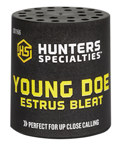 Hunters Specialties 00166 Young Doe Estrus Can Call Doe Sounds Attracts Deer Black Hunters Specialties 00166 Young Doe Estrus Can Call Doe Sounds Attracts Deer Black