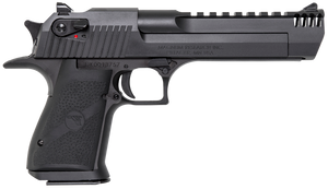 Magnum Research DE357IMB Desert Eagle Mark XIX 357 Mag 6" with Muzzle Brake 9+1 Matte Black Carbon Steel Frame & Slide Black Rubber Grip Magnum Research DE357IMB Desert Eagle Mark XIX 357 Mag 6" with Muzzle Brake 9+1 Matte Black Carbon Steel Frame & Slide Black Rubber Grip