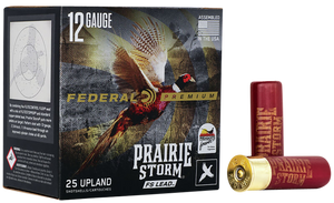 Federal PFX129FS6 Premium Prairie Storm FS 12Gauge 3" 1 5/8oz 6Shot 25 Per Box/10 Case Federal PFX129FS6 Premium Prairie Storm FS 12Gauge 3" 1 5/8oz 6Shot 25 Per Box/10 Case