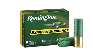 Remington Ammunition 20406 Express Buckshot 12Gauge 2.75" 000Buck Shot 5 Per Box/50 Case Remington Ammunition 20406 Express Buckshot 12Gauge 2.75" 000Buck Shot 5 Per Box/50 Case