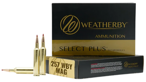 Weatherby H257110ELDX Select Plus 257WthbyMag 110gr Hornady ELD-X 20 Per Box/10 Case Weatherby H257110ELDX Select Plus 257WthbyMag 110gr Hornady ELD-X 20 Per Box/10 Case